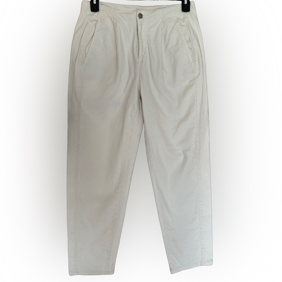 NWOT Eileen Fisher Undyed Organic Cotton Denim Tapered Pant - Picture 7 of 10